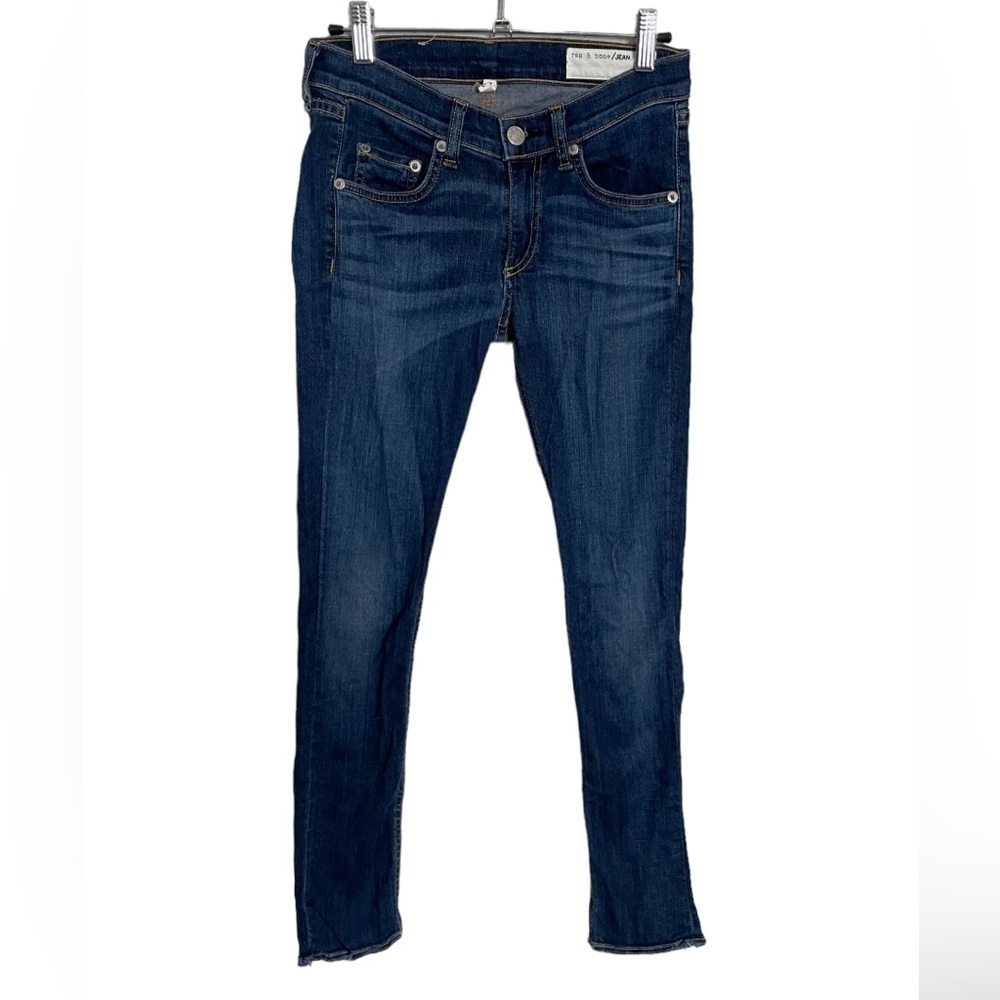 Rag & Bone Raw Hem Capri Jeans 24